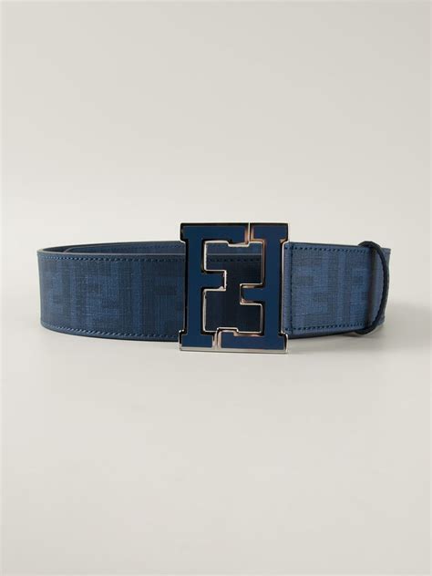 grey fendi belt blue buckle|fendi o'lock belts.